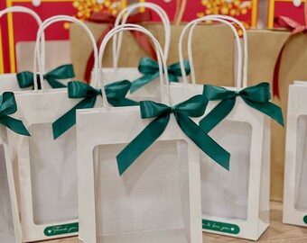 gift bags for weddings, wedding gift bags, luxury personalized gift bag, accessories gift bags, groomsmen gift bags, bridal shower gift bags