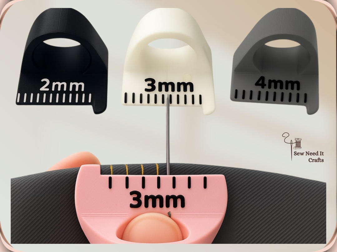 Sewing Stitch Spacing Guide 2mm 3mm 4mm, Stitch Guide for Equal ...