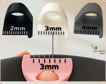 Nähstich Abstands Anleitung 2 mm 3 mm 4 mm, Stich Anleitung für gleiche Stiche, Vorlage zum Nähen, Nähvorlage, Nähwerkzeug, Nählineal