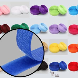 2M 20mm Hook and Loop Tape, hook and loop fastener for clothing, sew on hook and loop Strap, Hook and Loop Patches, Hook and Loop Fasteners