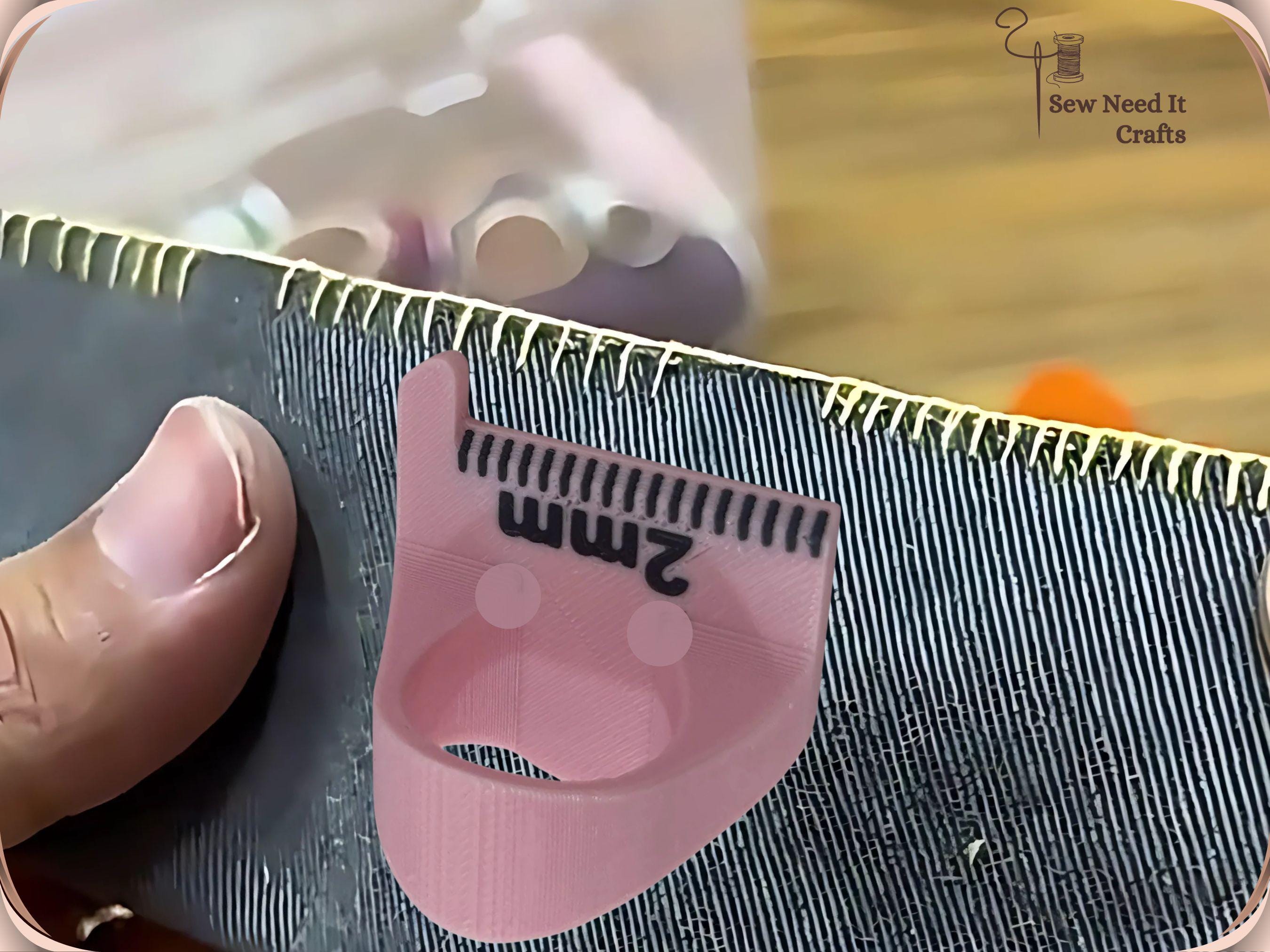 Sewing Stitch Spacing Guide 2mm 3mm 4mm, Stitch Guide for Equal ...