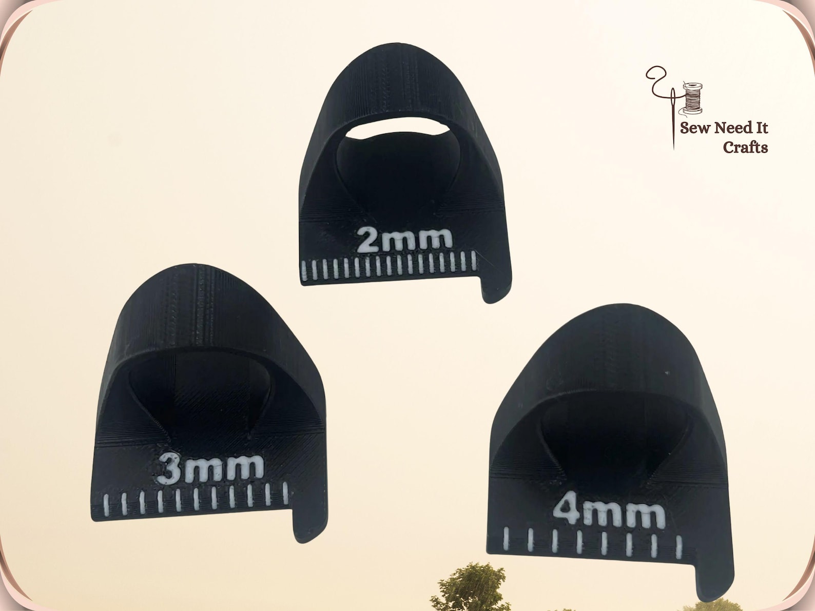 Sewing Stitch Spacing Guide 2mm 3mm 4mm, Stitch Guide for Equal ...