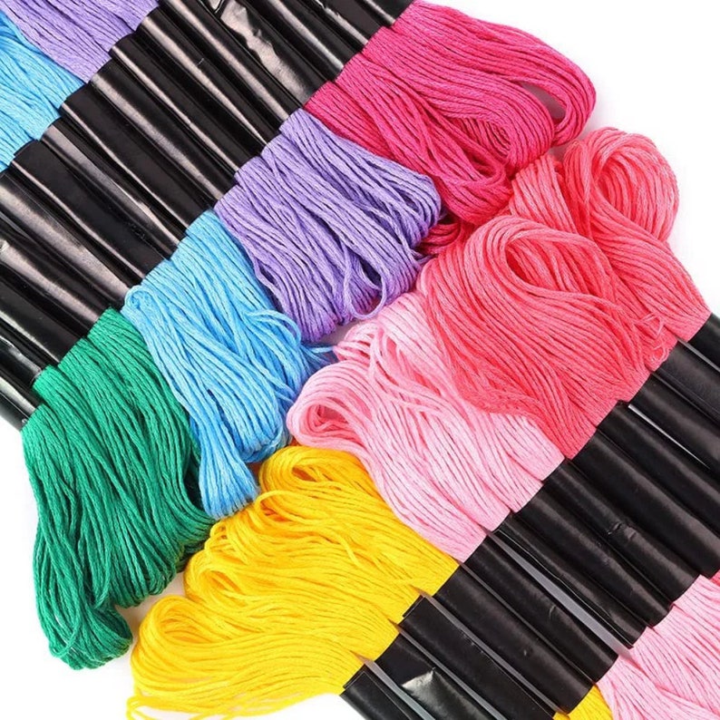 Multicolor Embroidery Thread Floss Skein For Embroidery Sewing Crafts Stitching Cross Stich Crochet DIY Projects 50/100/150/200/250 Pcs zdjęcie 6