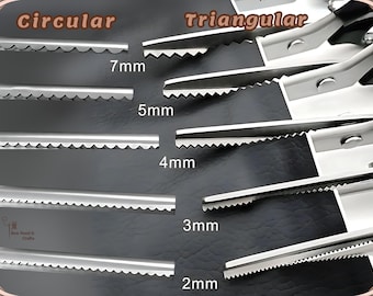 Zigzag, Scallop Professional Pinking Scissors 2-18mm, Decorative Scissors, Crafts Scissors, Scissors Gifts, Design Scissors, Sewing Scissors
