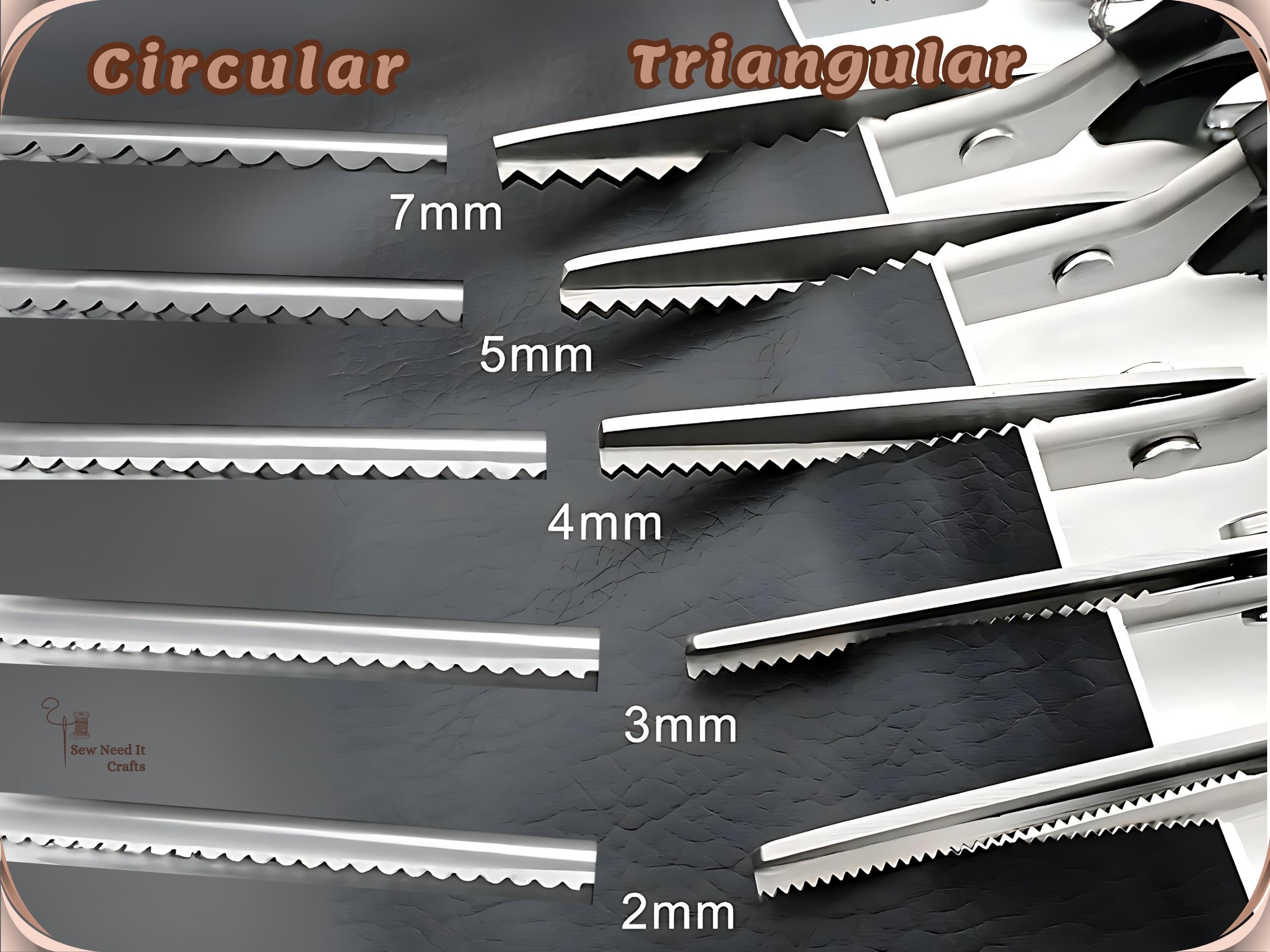Zagged Scissors Zigzag, Scallop Professional Pinking Scissors 2-18mm, Decorative ...