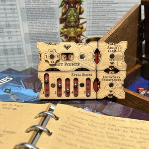 Dungeon Master Tracker - 2 sided magnetic