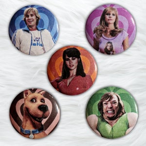Boutons Scoob et Gang