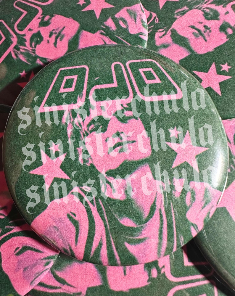 DJO Buttons Djo Pink and Green