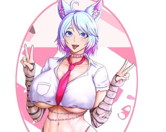Naklejka wycinana Silvervale - Gyaru