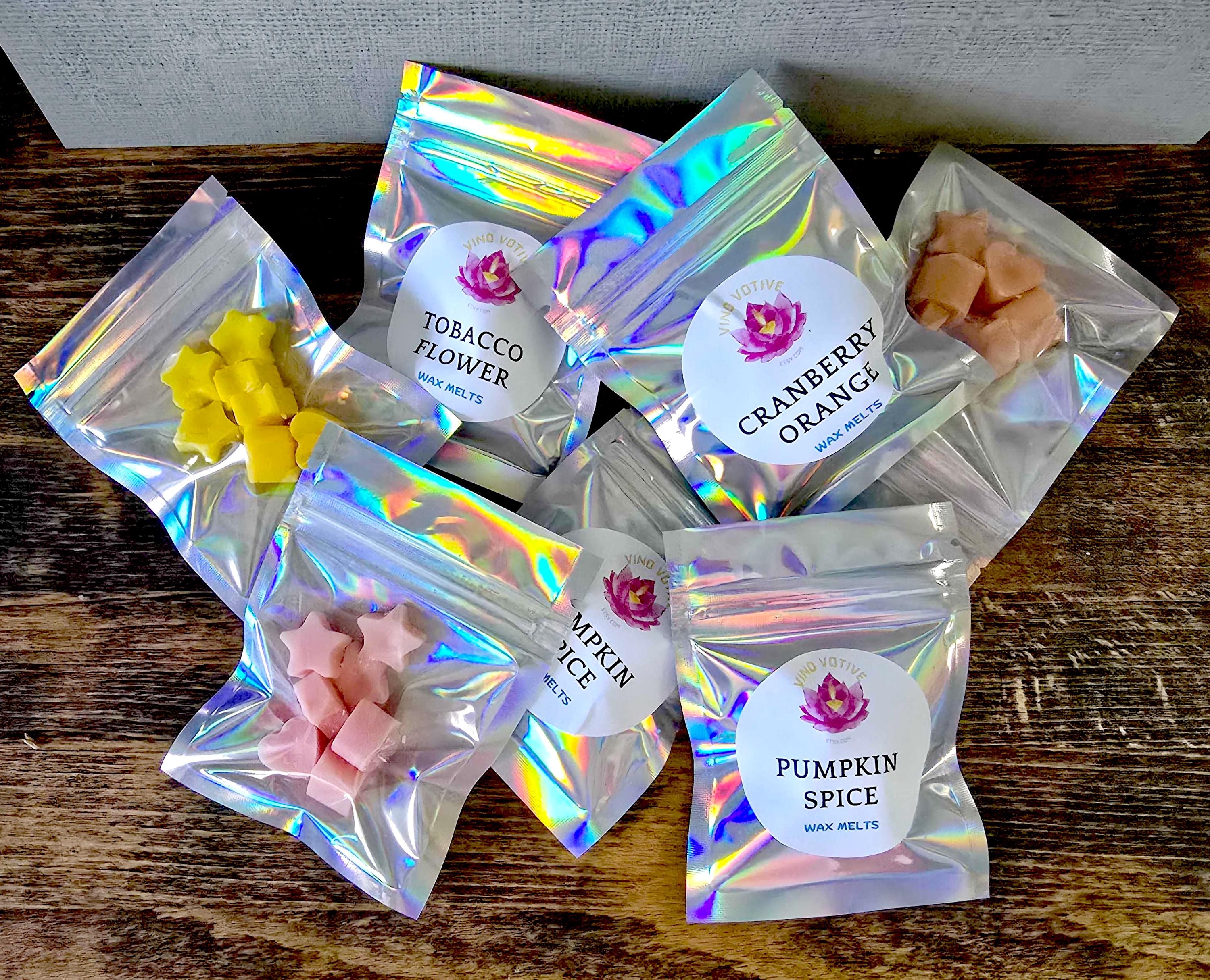 tobacco flower wax melts Soy Wax Melts: Pumpkin Spice, Cranberry Orange, Tobacco Flower Scents