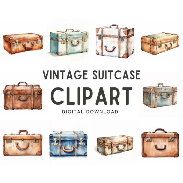 Vintage Suitcase - Etsy