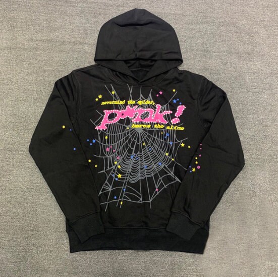 Pink Spider Hoodie - Etsy