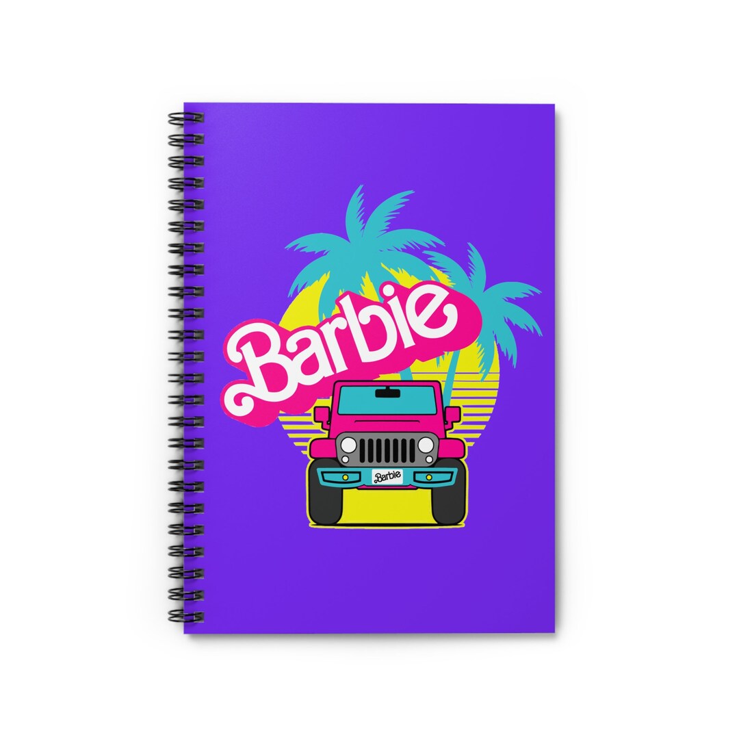 Barbie Notebook School Notebook Cute Barbie Spiral Notebook Etsy
