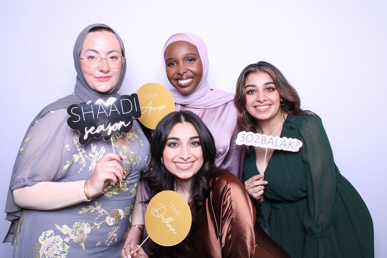 Arabic Wedding Props / Desi Wedding Props / Photo Booth Props Etsy