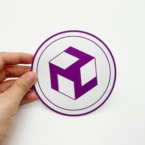 Antaḥkaraṇa männlich Symbol Aufkleber, Yang Symbol Schutz Heilung Meditation Spiritualität alte Regenbogenbrücke, Vinyl Aufkleber matt gestanzt