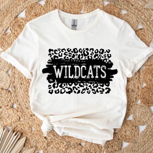 Svg Wildcats Wildcats léopard svg Go Wildcats svg Wildcats football Svg Wildcatsvg mascotte, école, svg, dxf, eps, png, pdf, sublimation,