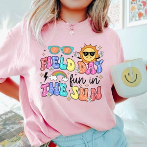 Teacher Field Day Shirt, Field Day Fun In The Sun Shirt, Field Day Vibes Shirt, Field Day Fun Day Tee, Field Day Squad, Group Teacher Shirt