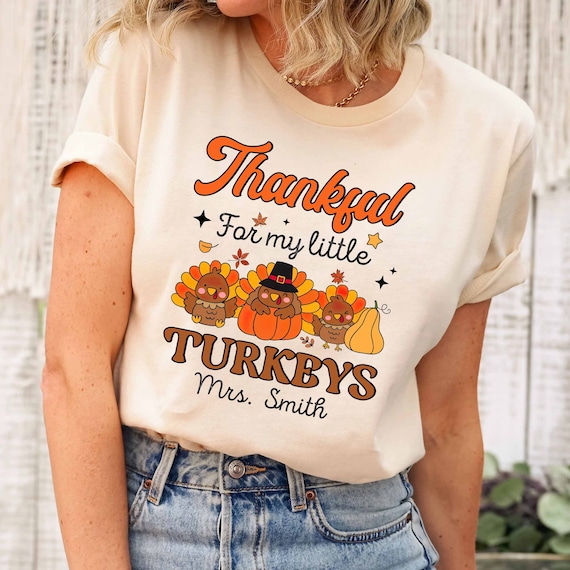One Thankful Mawmaw Happy Thanksgiving Turkey T-Shirt One Thankful Mawmaw Happy Thanksgiving Turkey T-Shirt