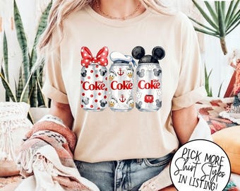 Coquette Bow Diet Coke Disney Inspired Shirt | Diet Coke Drinking Tee | Diet Coke Lover Gifts