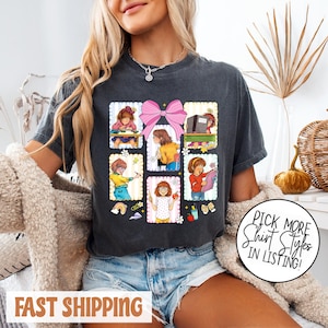 Comfort Colors® Junie B Jones Shirt, Junie B Jones Education Shirt, Teacher T-shirt, Gift For Teacher, Teacher Shirt, Back To School Shirt