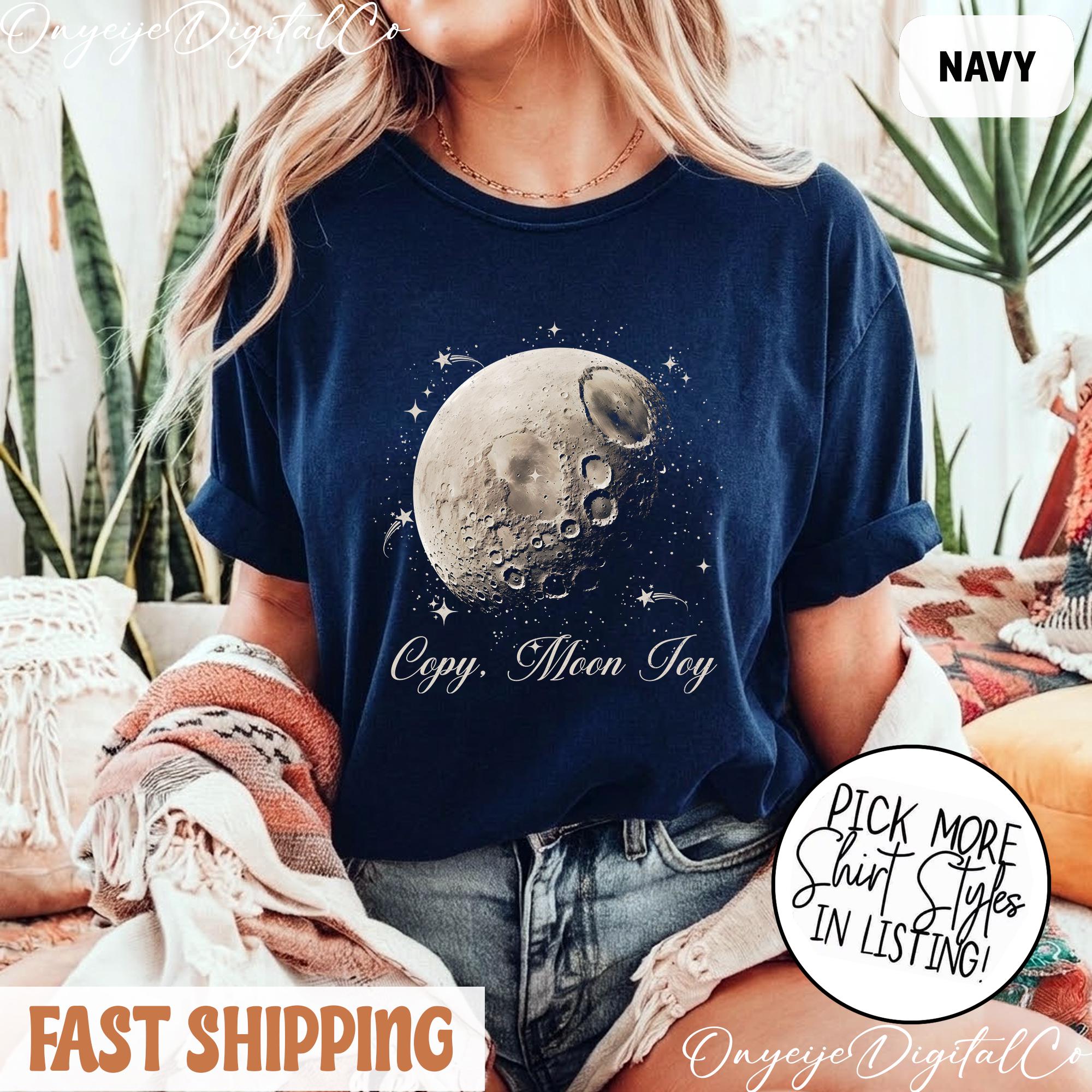 T Moon Copy Moon Joy Artemis 2 Shirt, Artemis II Mission to the Moon Tee ...