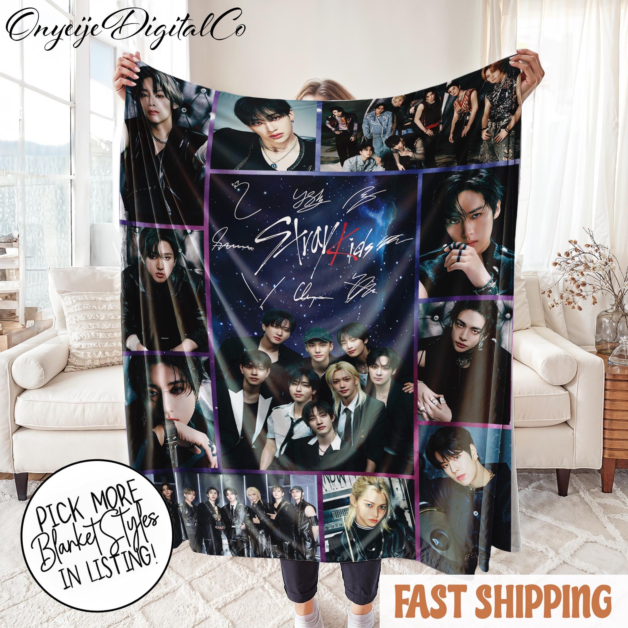 Stray Kids Blanket - Etsy