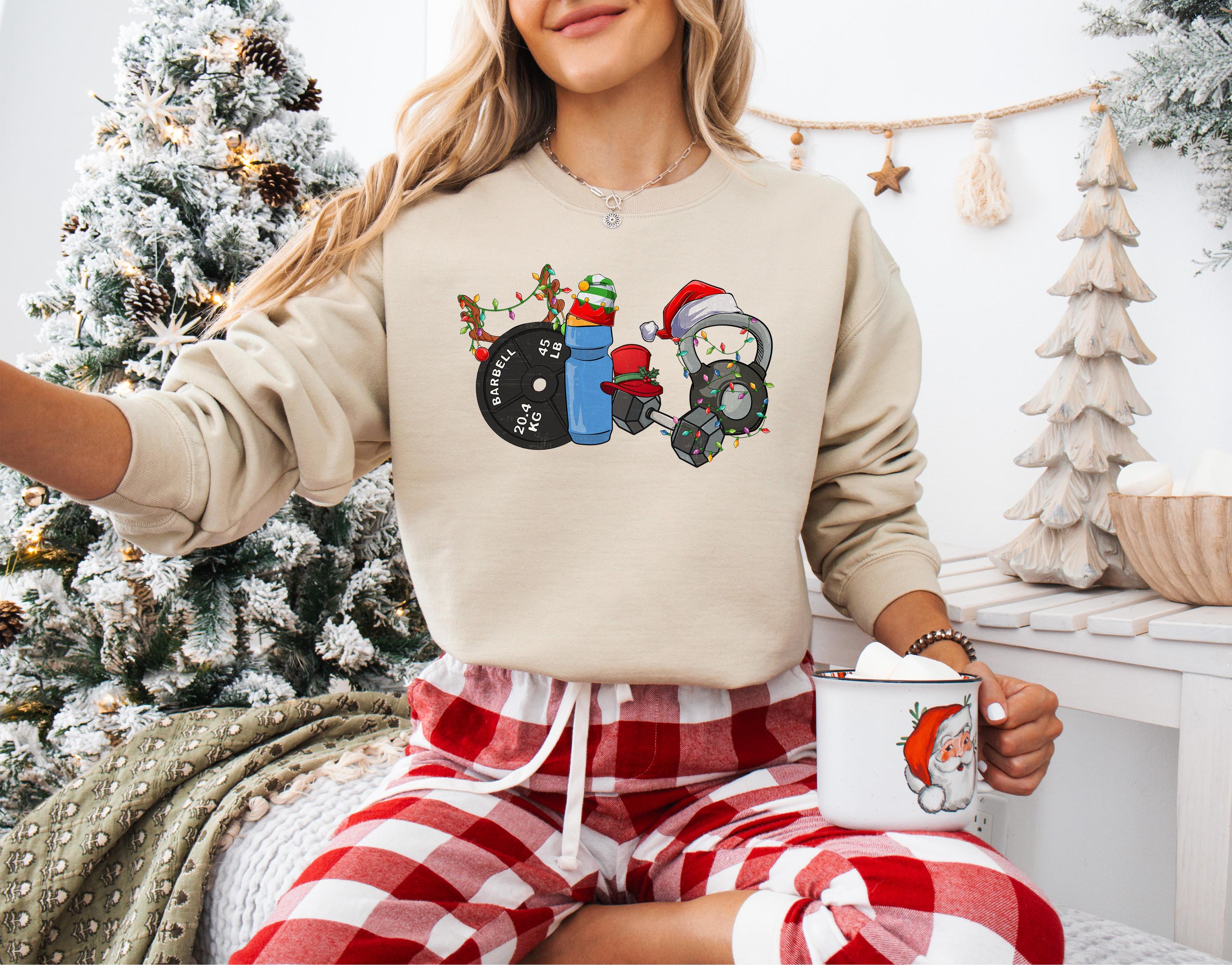 Christmas Jumper Bodybuilding Jumper Gym Ugly Sweater