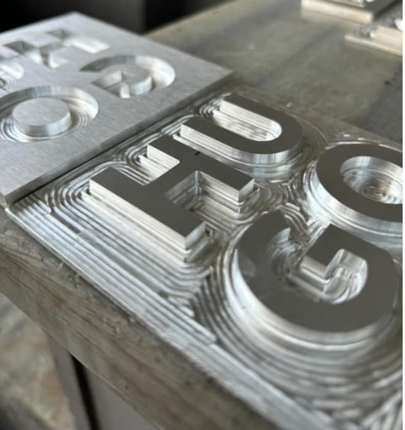 Aluminum Mold... Embossing Work With Press Machine for Fabric Textile ...