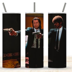 Tumbler Wrap- Flat Sublimation file for PULP FICTION