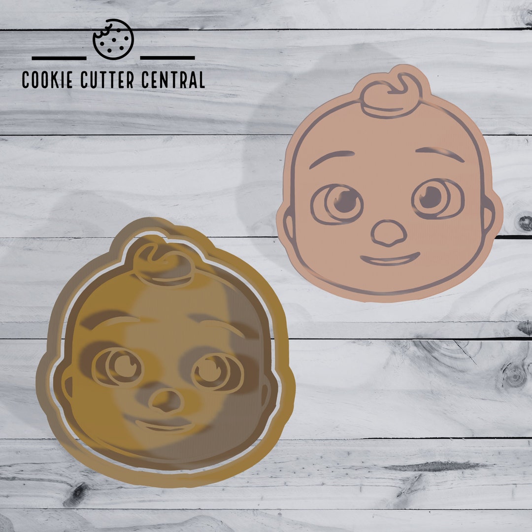 Baby Jj Cookie Cutter and Embosser 6.9cm X 6.6cm Etsy