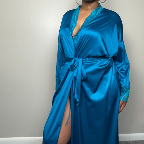 Vintage Vanity Fair Satin Robe