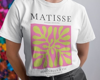 Matisse Cutouts Print T-shirt: Handmade Pop Art Clothing