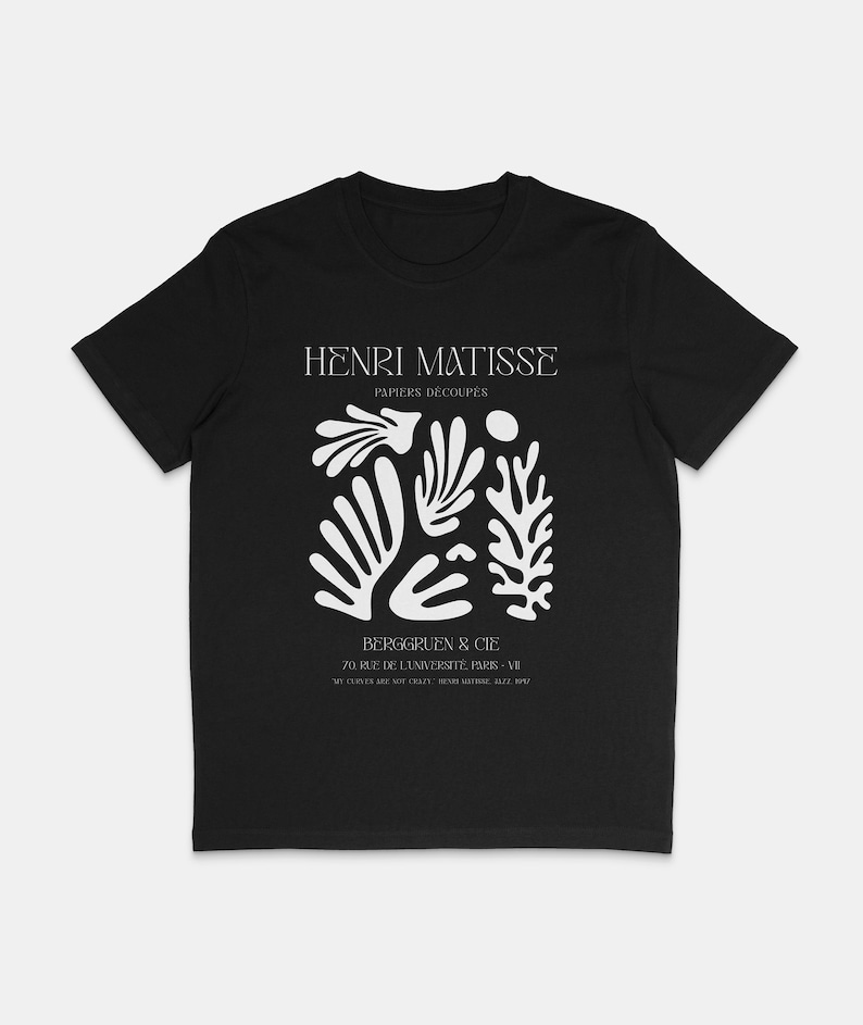 Matisse Print Minimal Art T-shirt main image 0