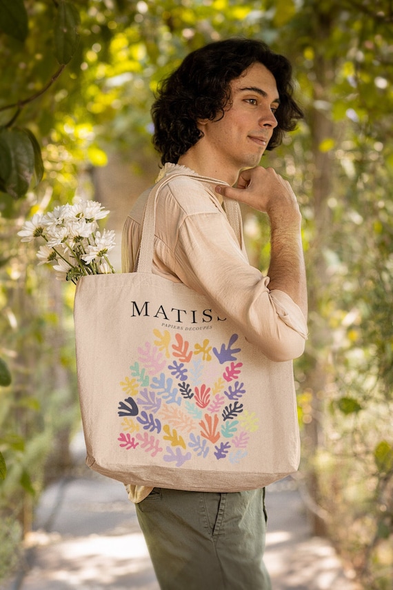 Sac fourre-tout en toile Henri Matisse, impression Henri Matisse