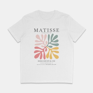 Henri Matisse t-shirt, Unisex T-shirt, Summer Tshirt, Pop art t-shirt, Gifts for her, Matisse retro shirt, tumblr shirt, Aesthetic clothing
