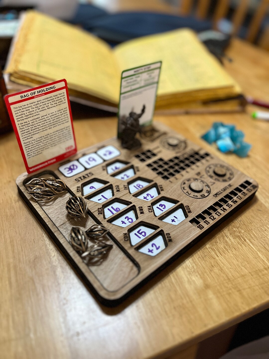 Adventure Board | ttrpg character board, character sheet board