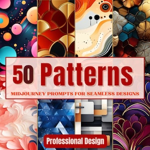 50 patrones geométricos artísticos / Ideas para el viaje (Descargar PDF)