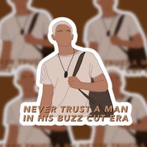 Coriolanus Snow Buzz Cut Sticker TBOSAS