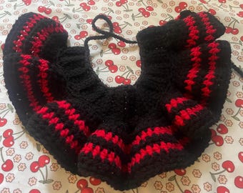 Crochet Clown Collar