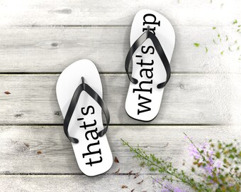 Dat is wat er aan de hand is Zomerstrand-slippers