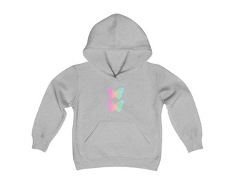 Butterfly Youth Heavy Blend Hooded Sweatshirt