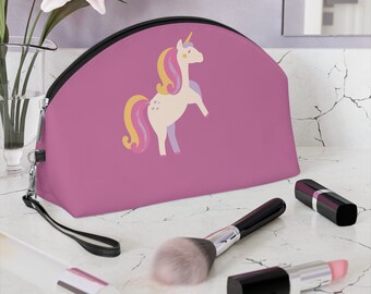 Bolsa de maquillaje de unicornio