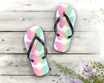 Butterfly Summer beach Flip Flops