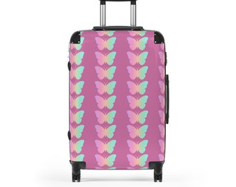 Butterfly Suitcase travel storage clothes vacation