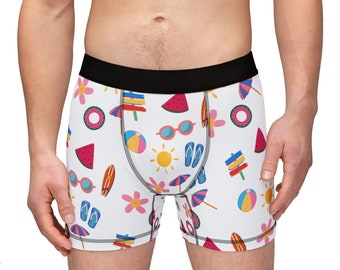 Summer vibes Men's Boxers (AOP)