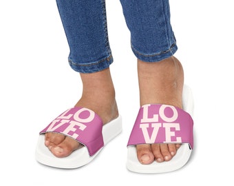 LOVE Youth PU Slide Sandals