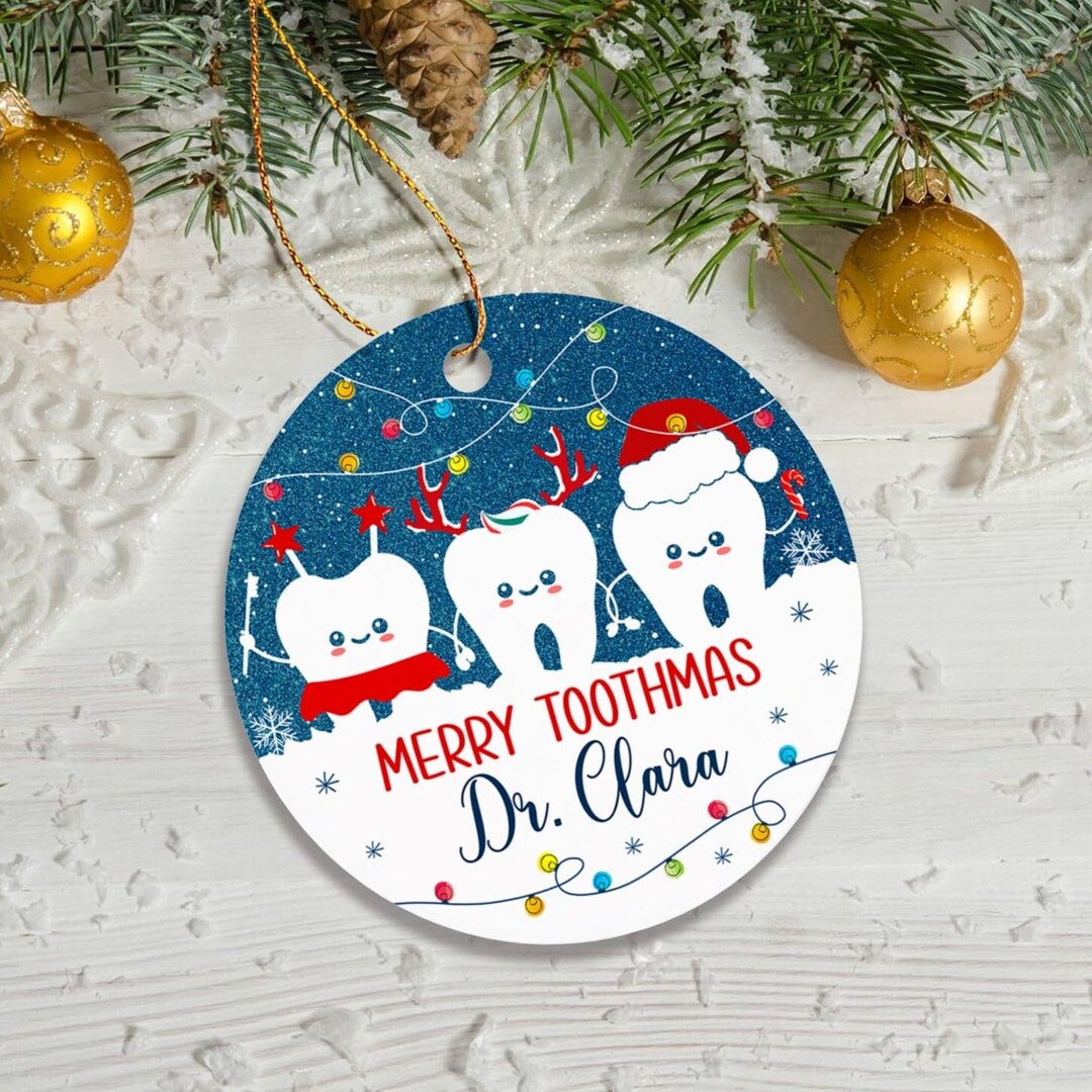 Dental Christmas Ornaments 