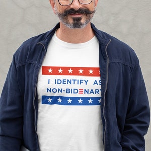 Niet-BIDENary - grappig T-shirt - FJB nieuwigheid T-shirt - Trump 2024 Biden parodie shirt