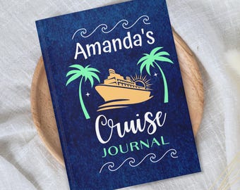 Personalized Travel Journal Cruise Planning Notebook Cruise Tracker Cruise Gifts Cruise Gift Swap Custom Cruise Gifts Besties Cruise