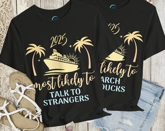 Most Likely To Shirts Matching Shirts For Cruise Family Reunion Cruise Shirts Custom Cruise Tshirt Funny Cruise Shirts